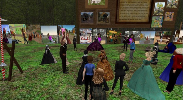 Memorial gathering on Renaissance Island