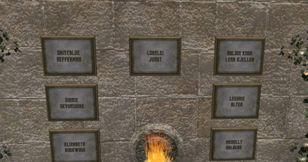 CVL Library Memorial plaques
